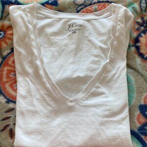 J Crew V Neck Tee